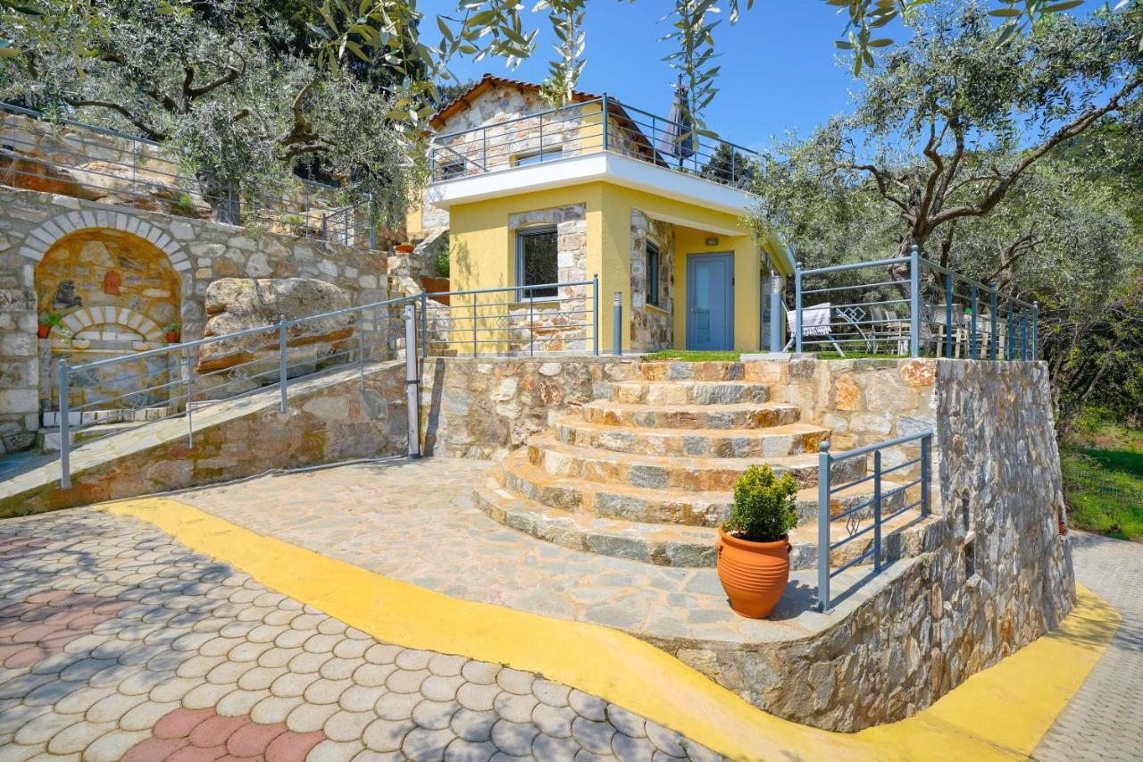 Villa Lithos Chrisi Ammoudia Exterior foto